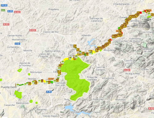 Via Verde de la Subbética en Google Maps